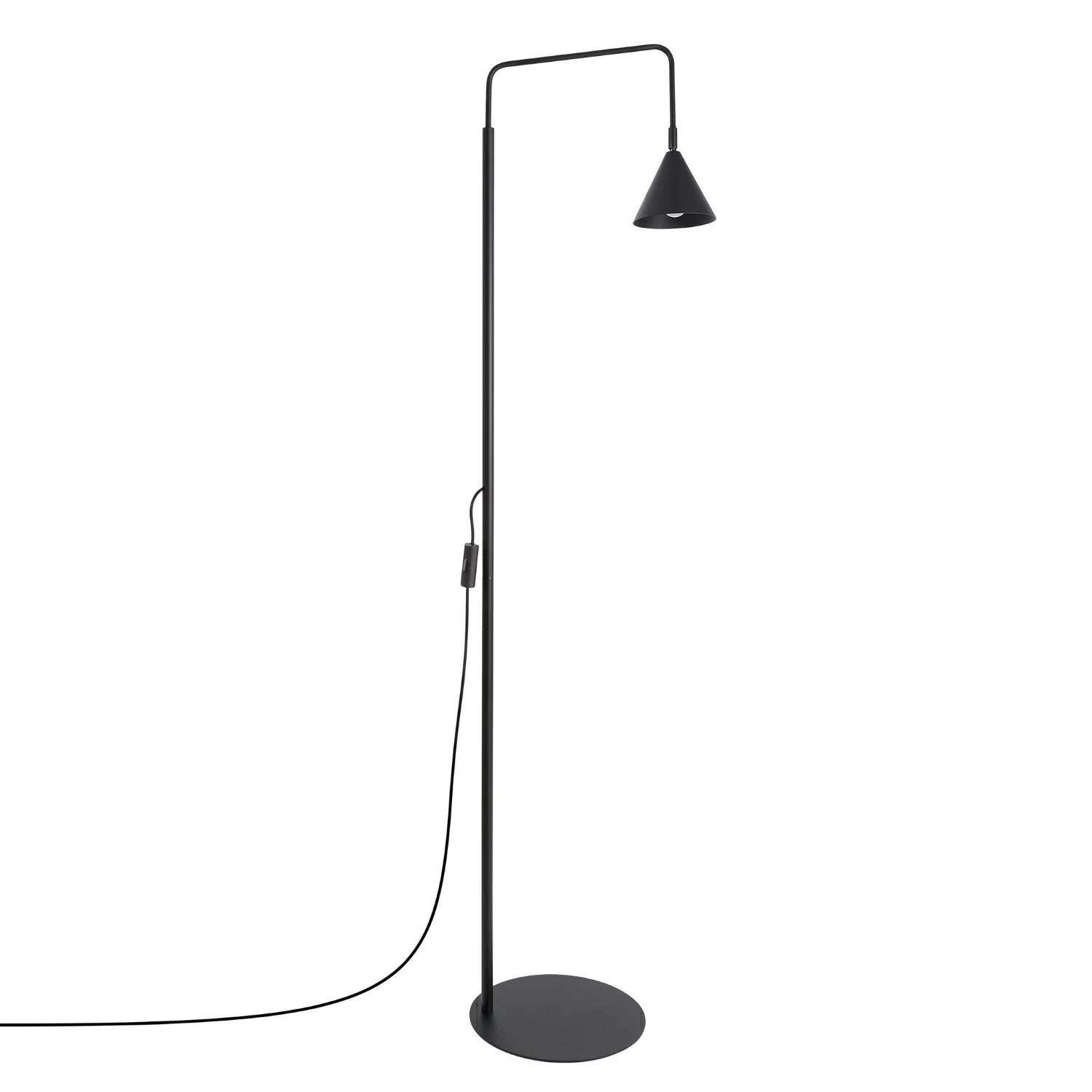 Lampa podłogowa NOX czarna