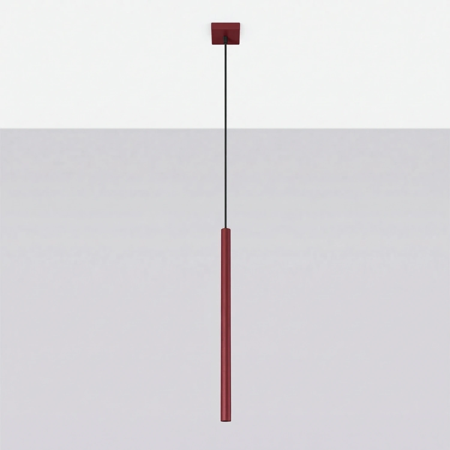 Lampa wisząca PASTELO 1 burgund - obrazek 6