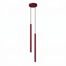 Lampa wisząca PASTELO 2 burgund