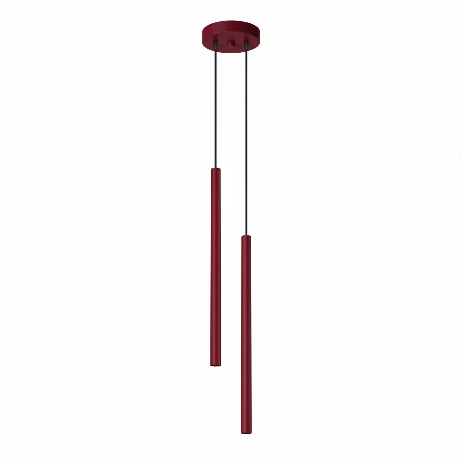 Lampa wisząca PASTELO 2 burgund
