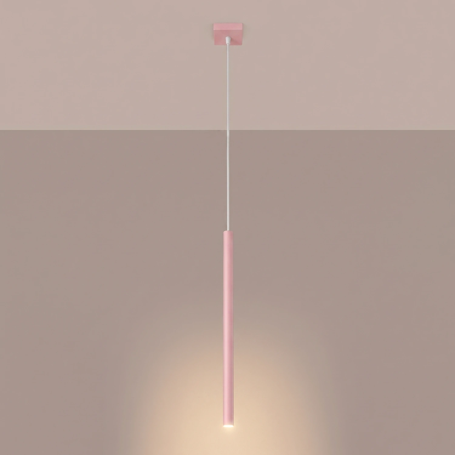 Lampa wisząca PASTELO 1 różowa - obrazek 7
