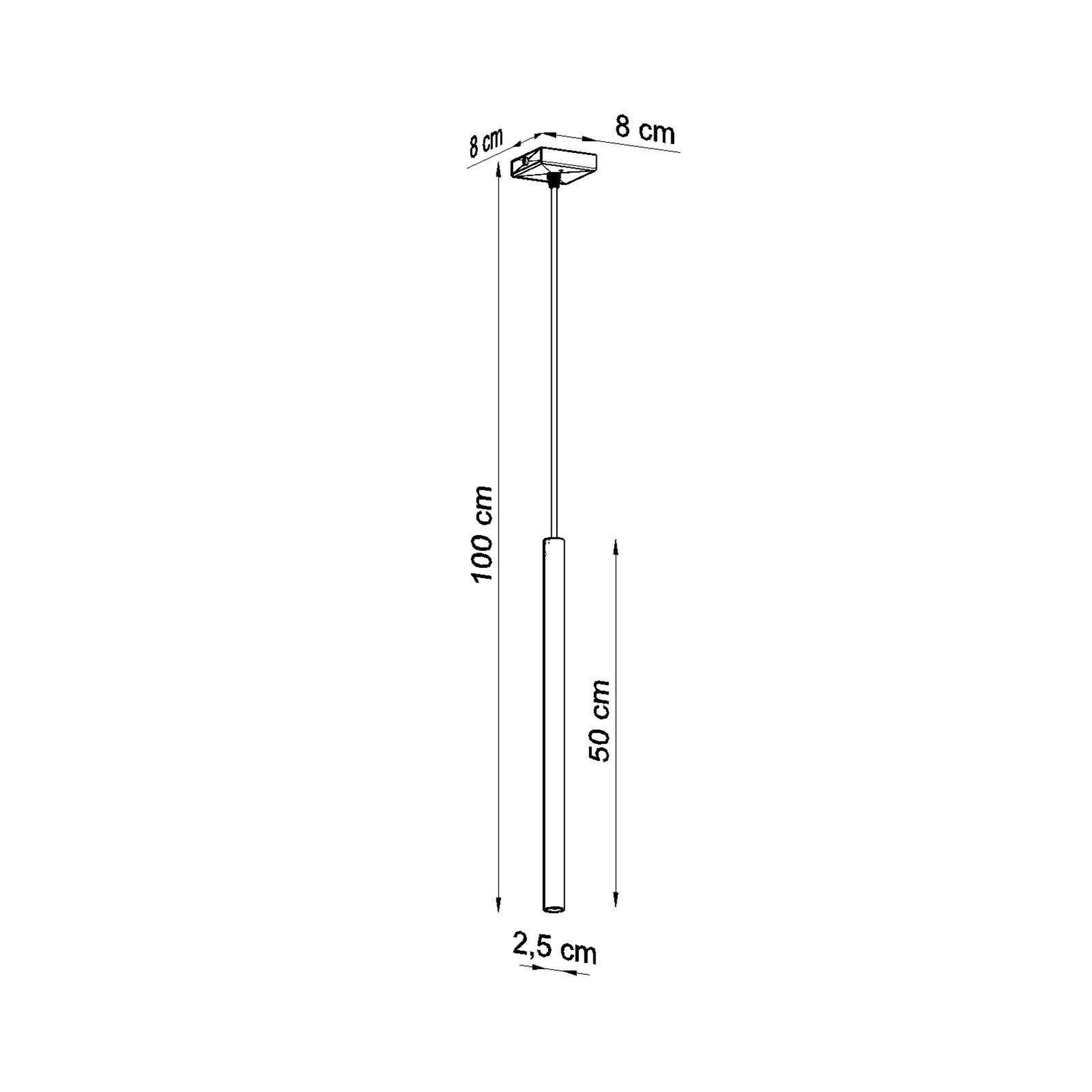 Lampa wisząca PASTELO 1 różowa - obrazek 9