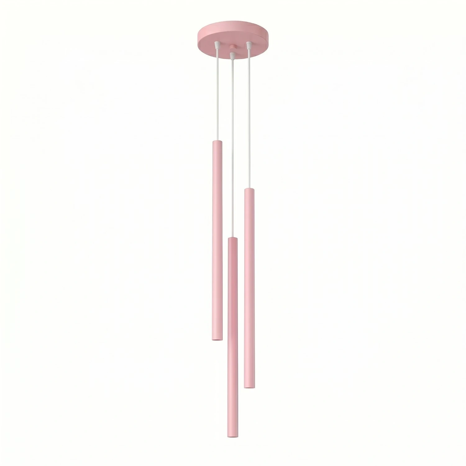 Lampa wisząca PASTELO 3P różowa