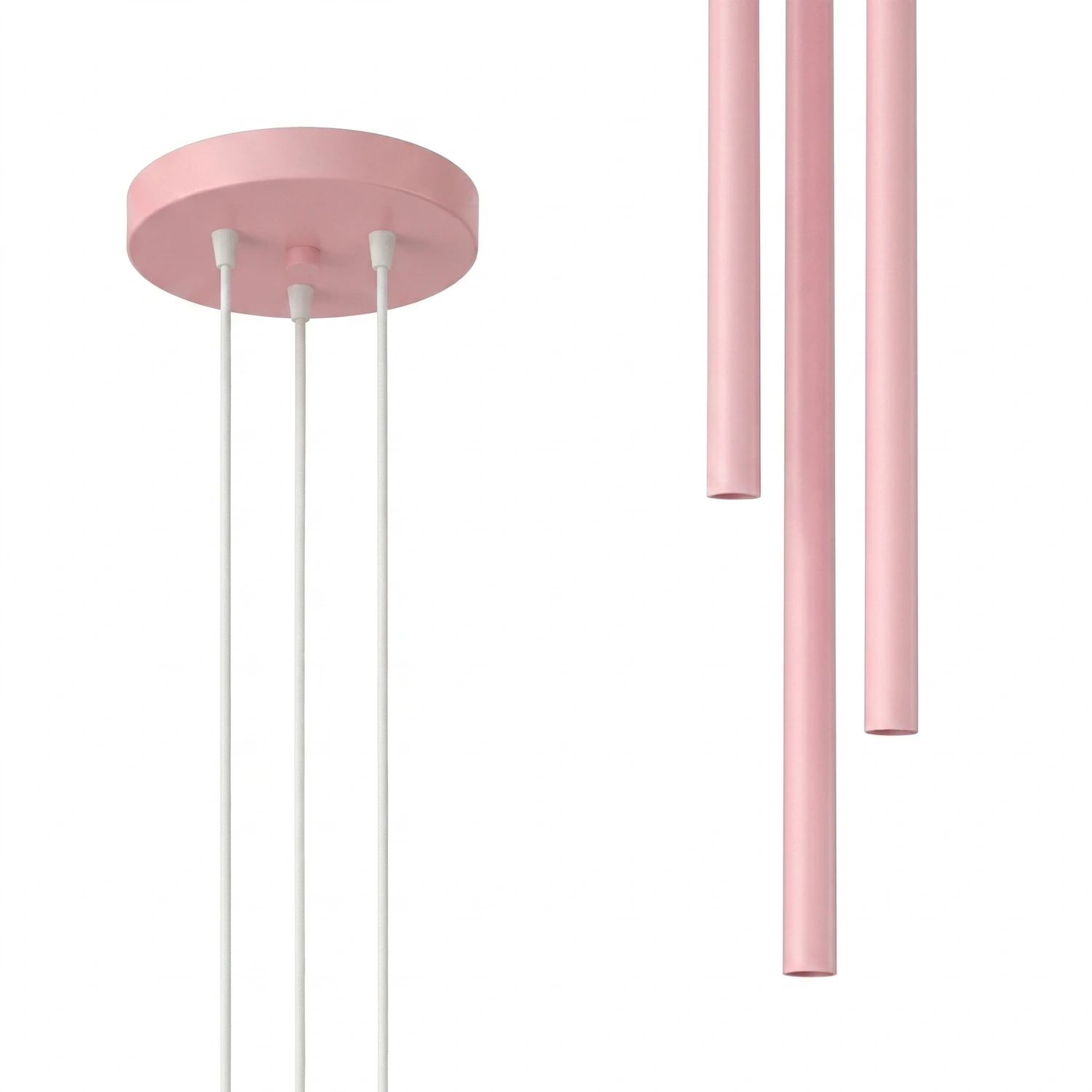 Lampa wisząca PASTELO 3P różowa - obrazek 6