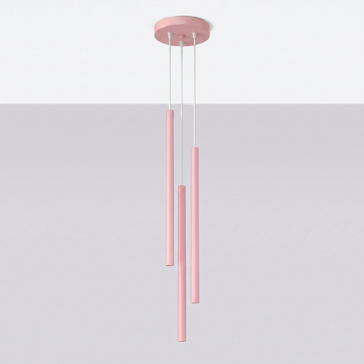 Lampa wisząca PASTELO 3P różowa - obrazek 7