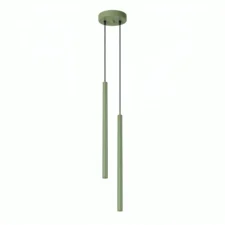 Lampa wisząca PASTELO 2 szałwiowa