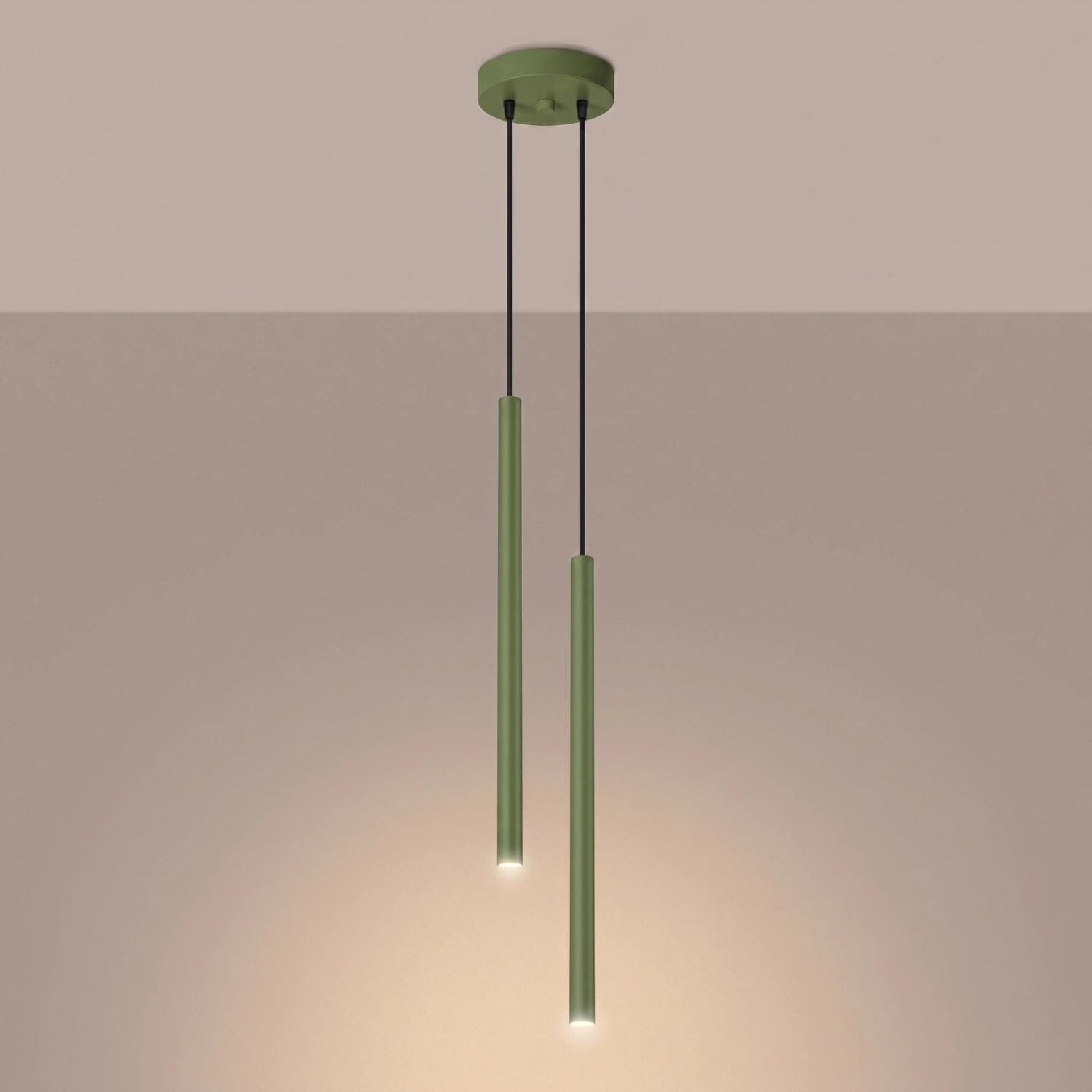 Lampa wisząca PASTELO 2 szałwiowa - obrazek 8