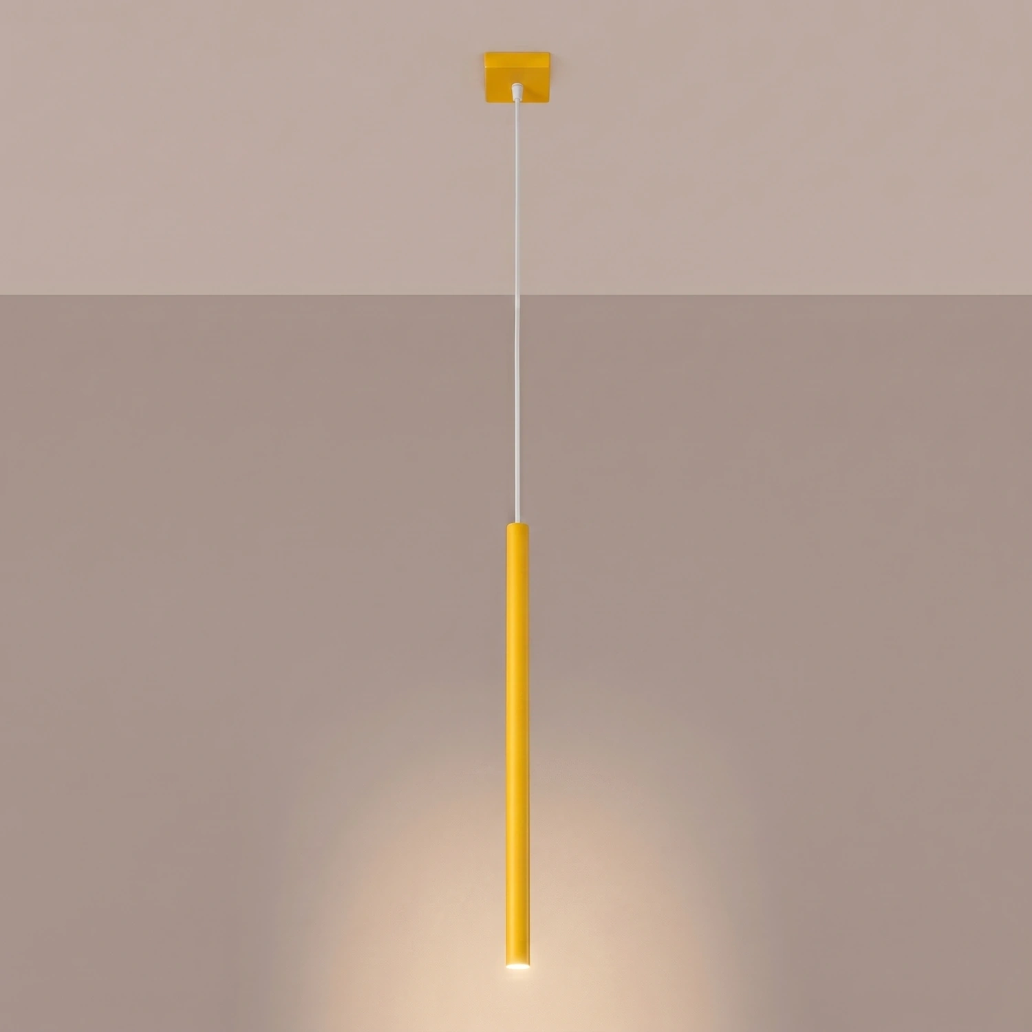 Lampa wisząca PASTELO 1 żółta - obrazek 7