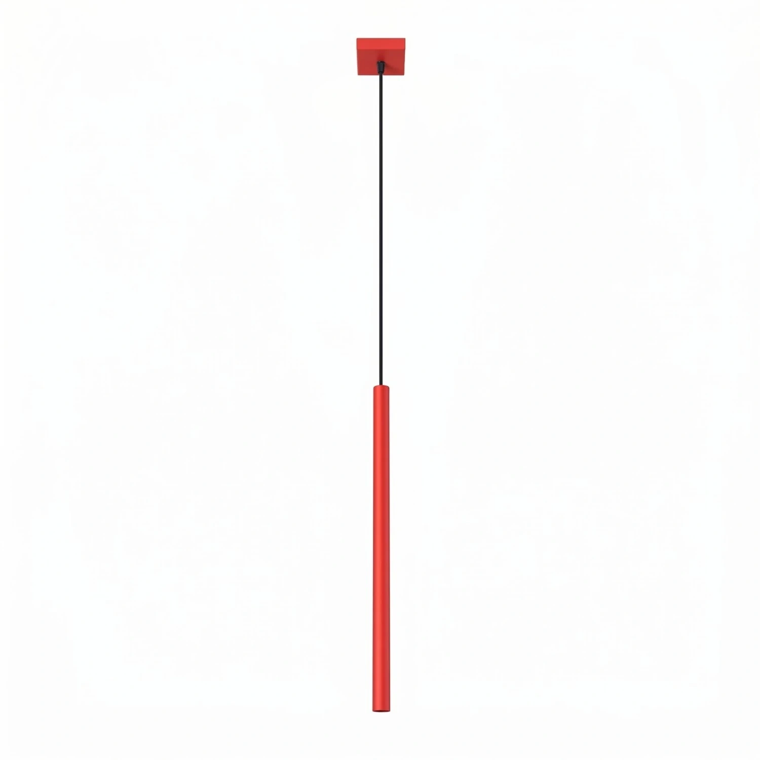 Lampa wisząca PASTELO 1 czerwona
