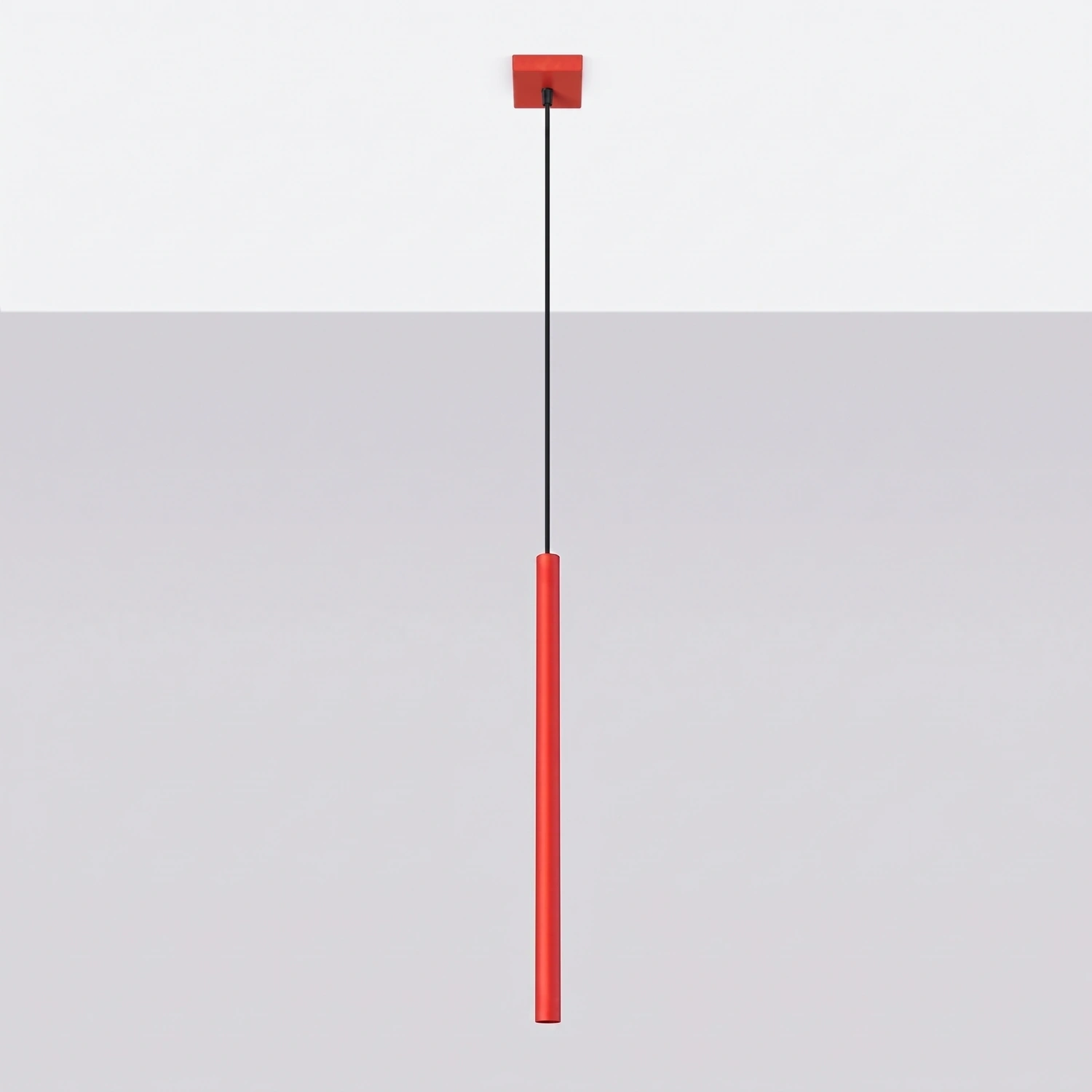 Lampa wisząca PASTELO 1 czerwona - obrazek 6