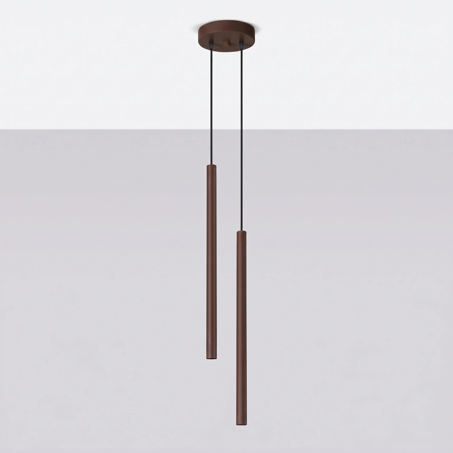 Lampa wisząca PASTELO 2 brązowa - obrazek 6