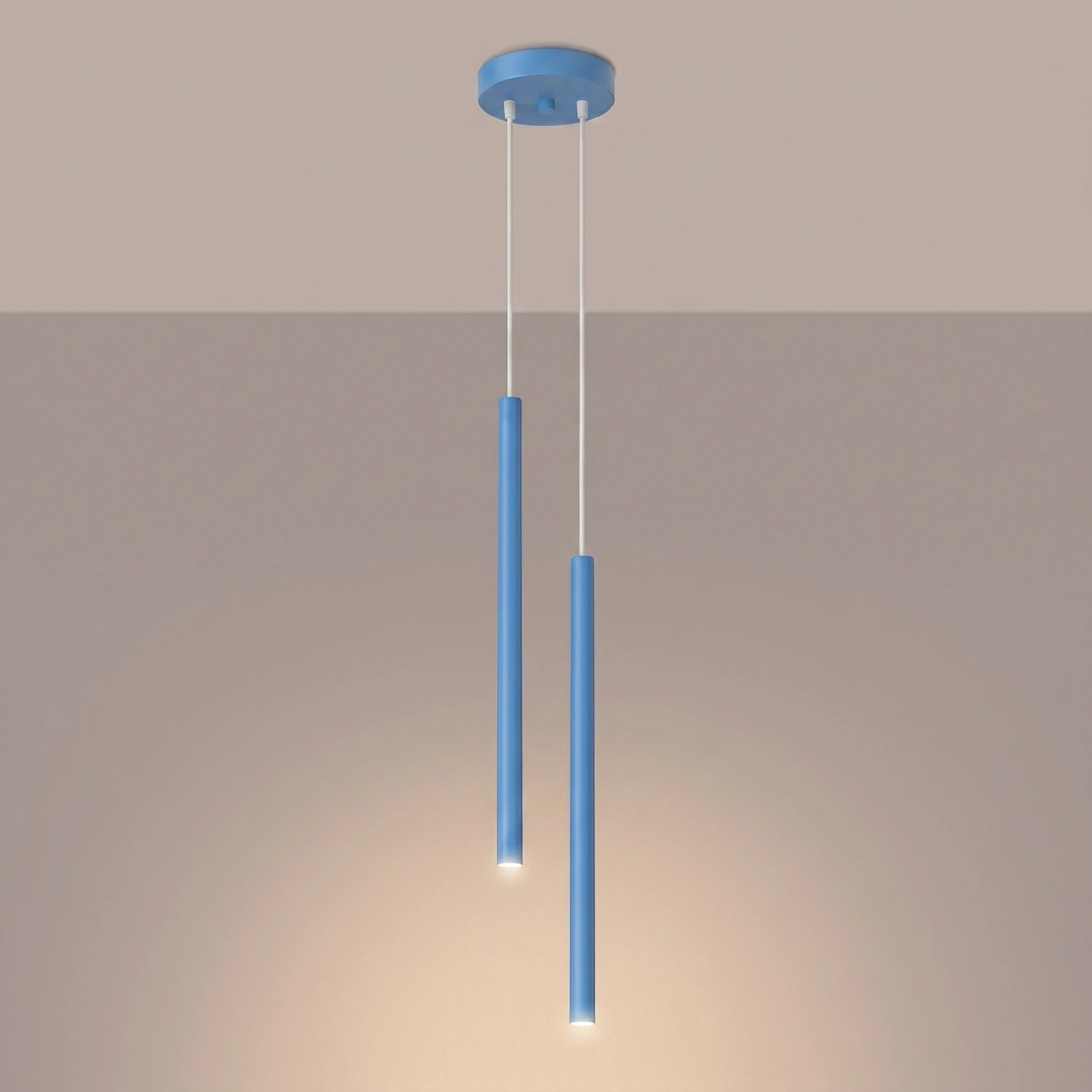 Lampa wisząca PASTELO 2 błękitna - obrazek 8