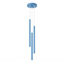 Lampa wisząca PASTELO 3P błękitna