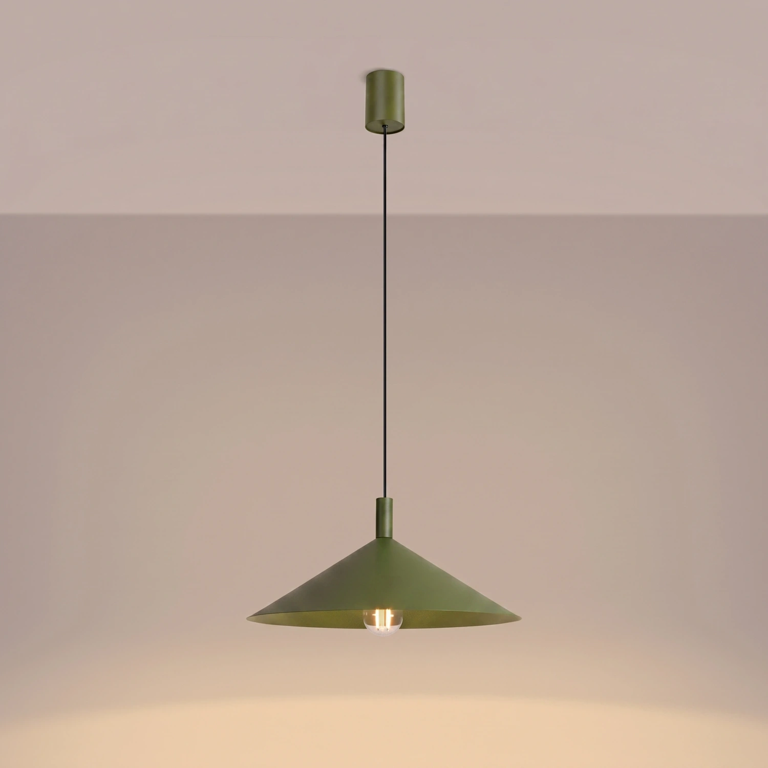 Lampa wisząca NOX 40 zielona oliwka - obrazek 8