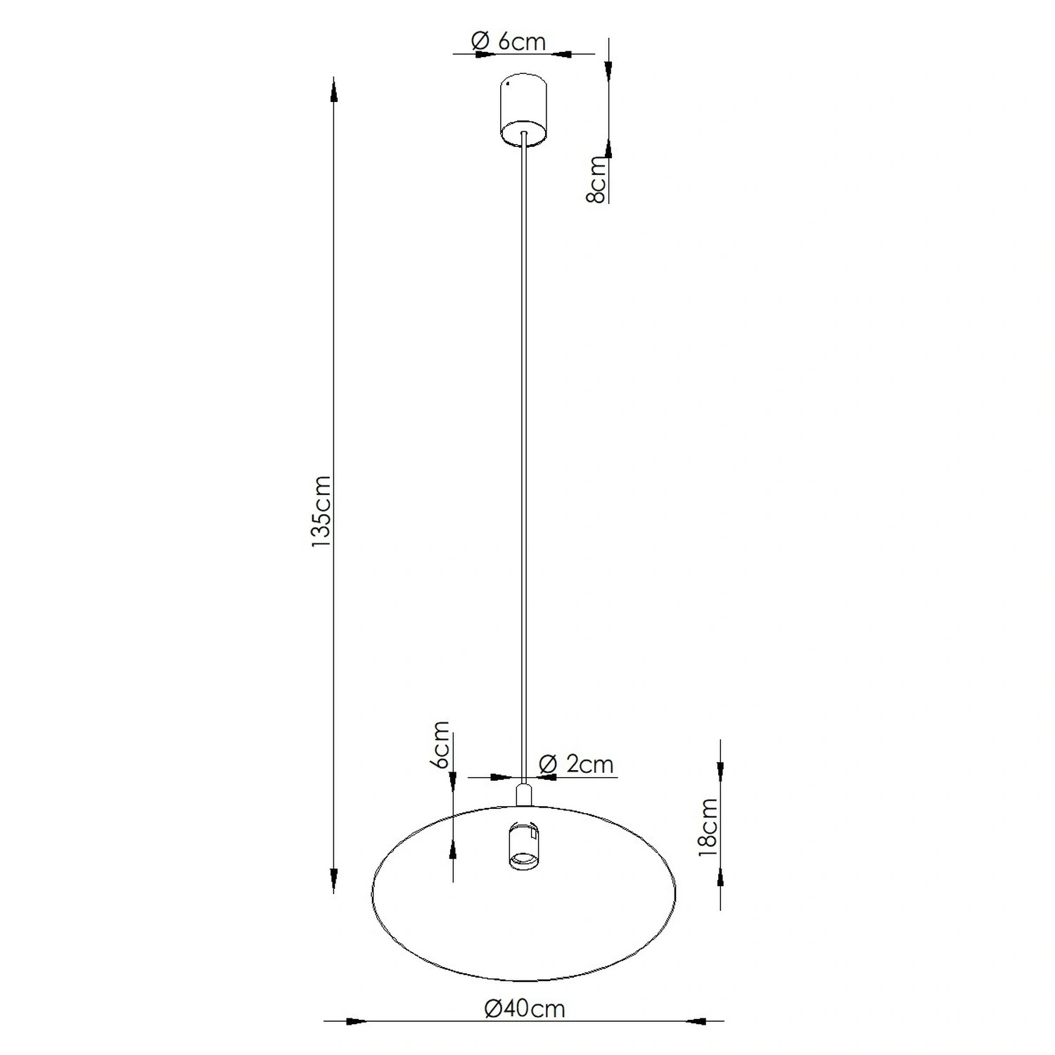 Lampa wisząca NOX 40 zielona oliwka - obrazek 14