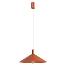 Lampa wisząca NOX 40 ochra czerwona