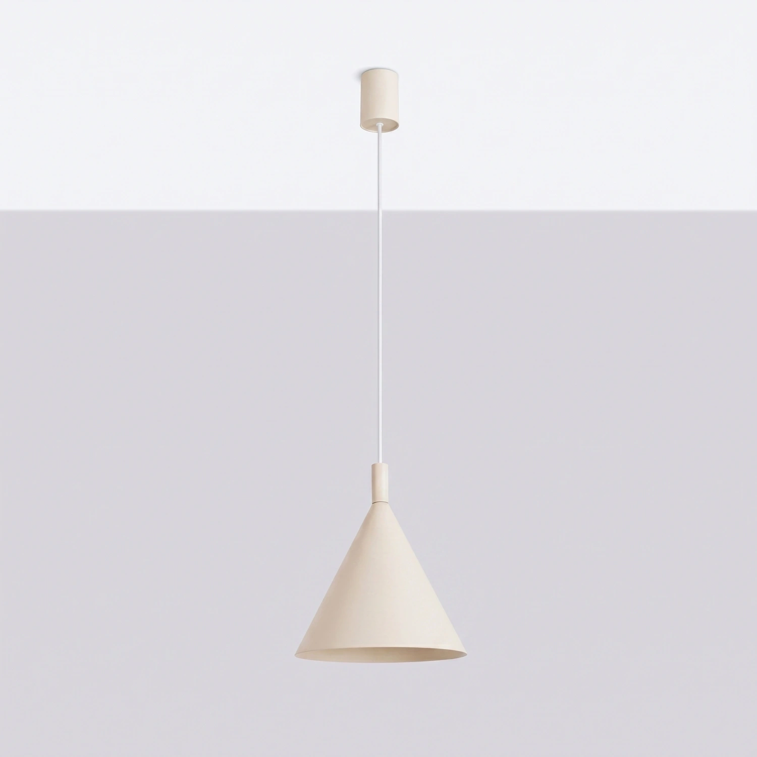 Lampa wisząca NOX 25 beżowa - obrazek 7