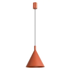 Lampa wisząca NOX 25 ochra czerwona