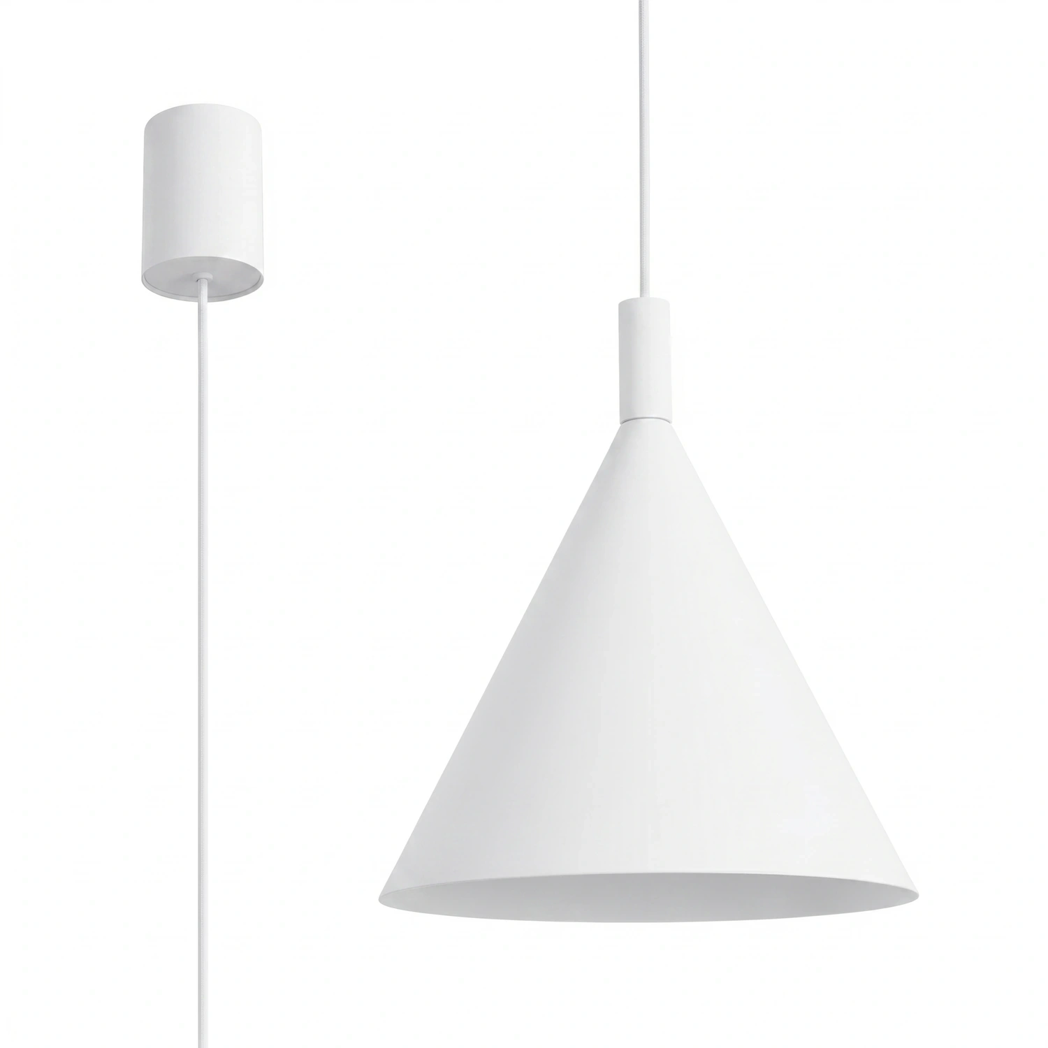 Lampa wisząca NOX 25 biała - obrazek 6