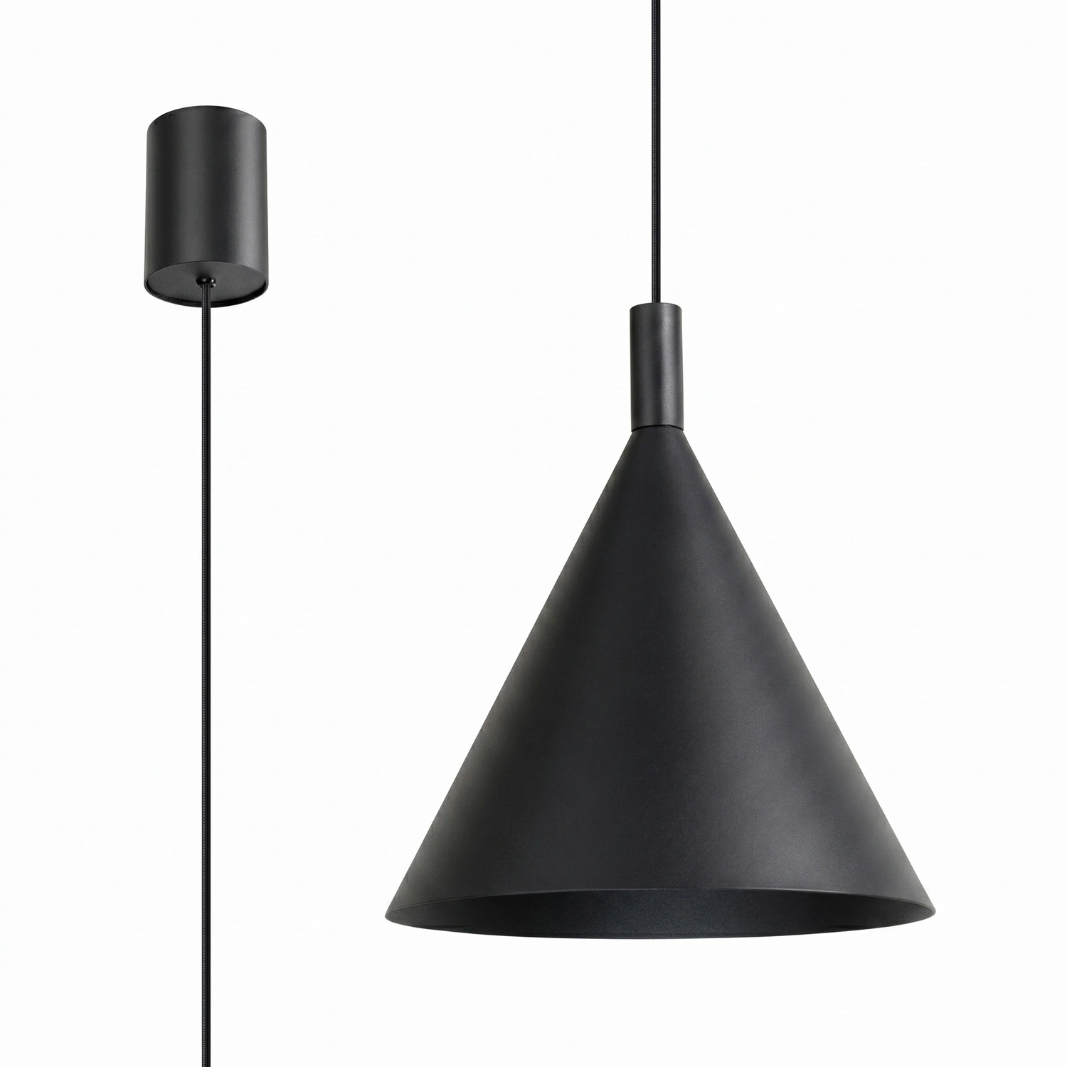 Lampa wisząca NOX 25 czarna - obrazek 6
