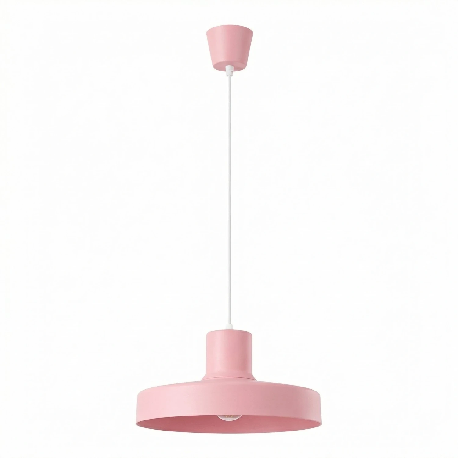 Lampa wisząca BILO różowa