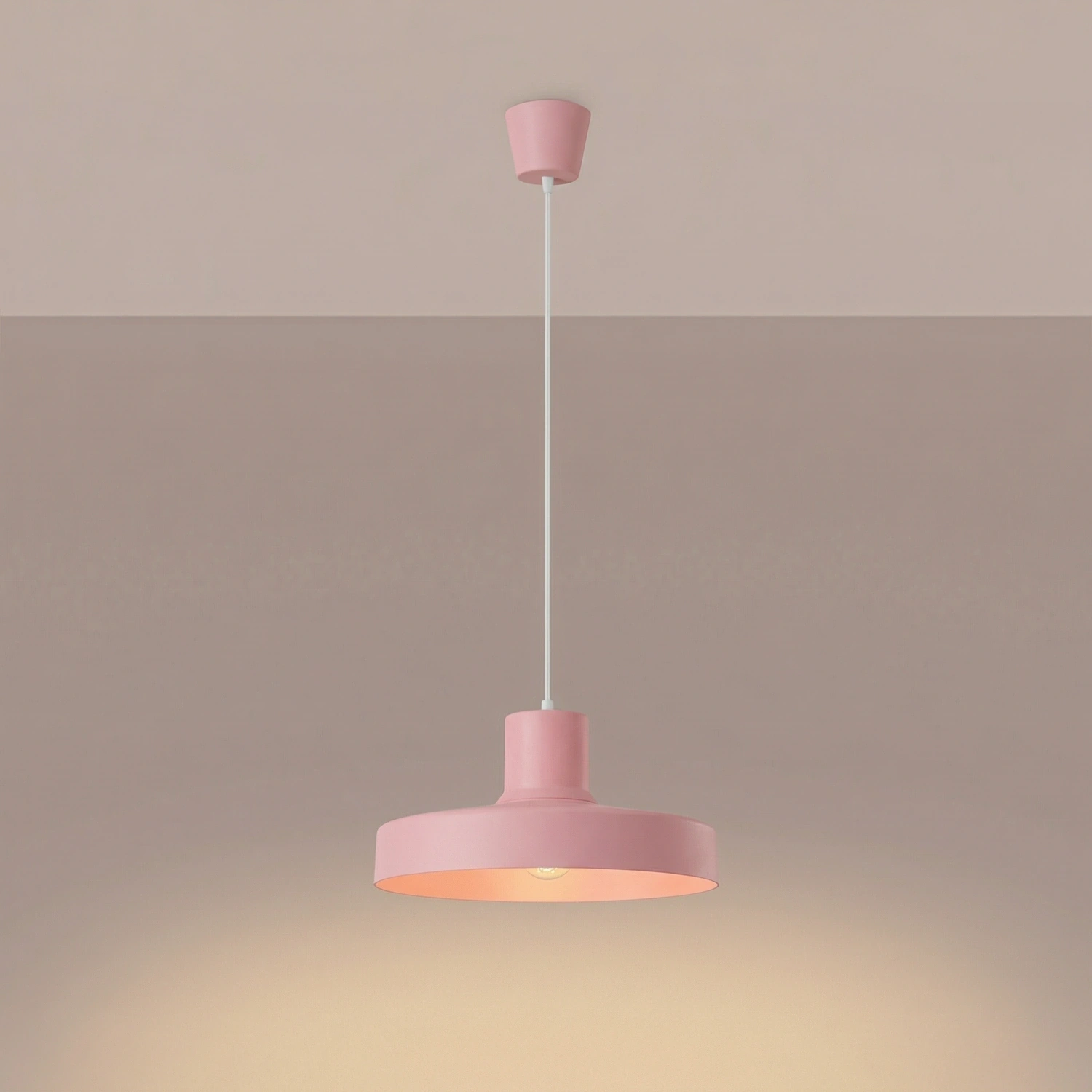 Lampa wisząca BILO różowa - obrazek 7