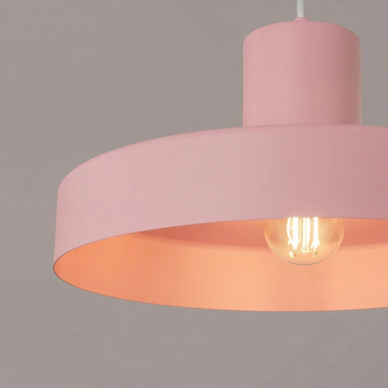 Lampa wisząca BILO różowa - obrazek 8