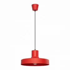 Lampa wisząca BILO czerwona