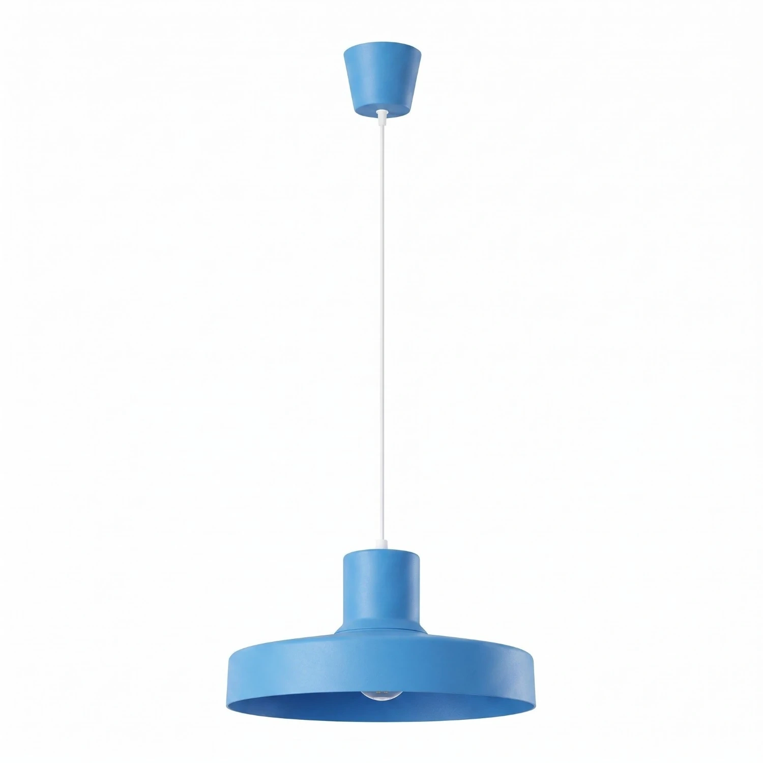 Lampa wisząca BILO błękitna