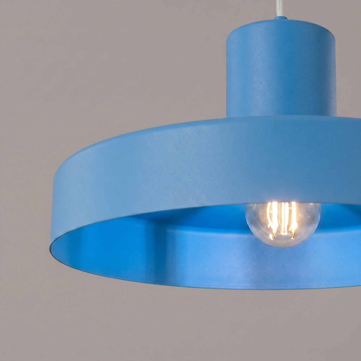 Lampa wisząca BILO błękitna - obrazek 8