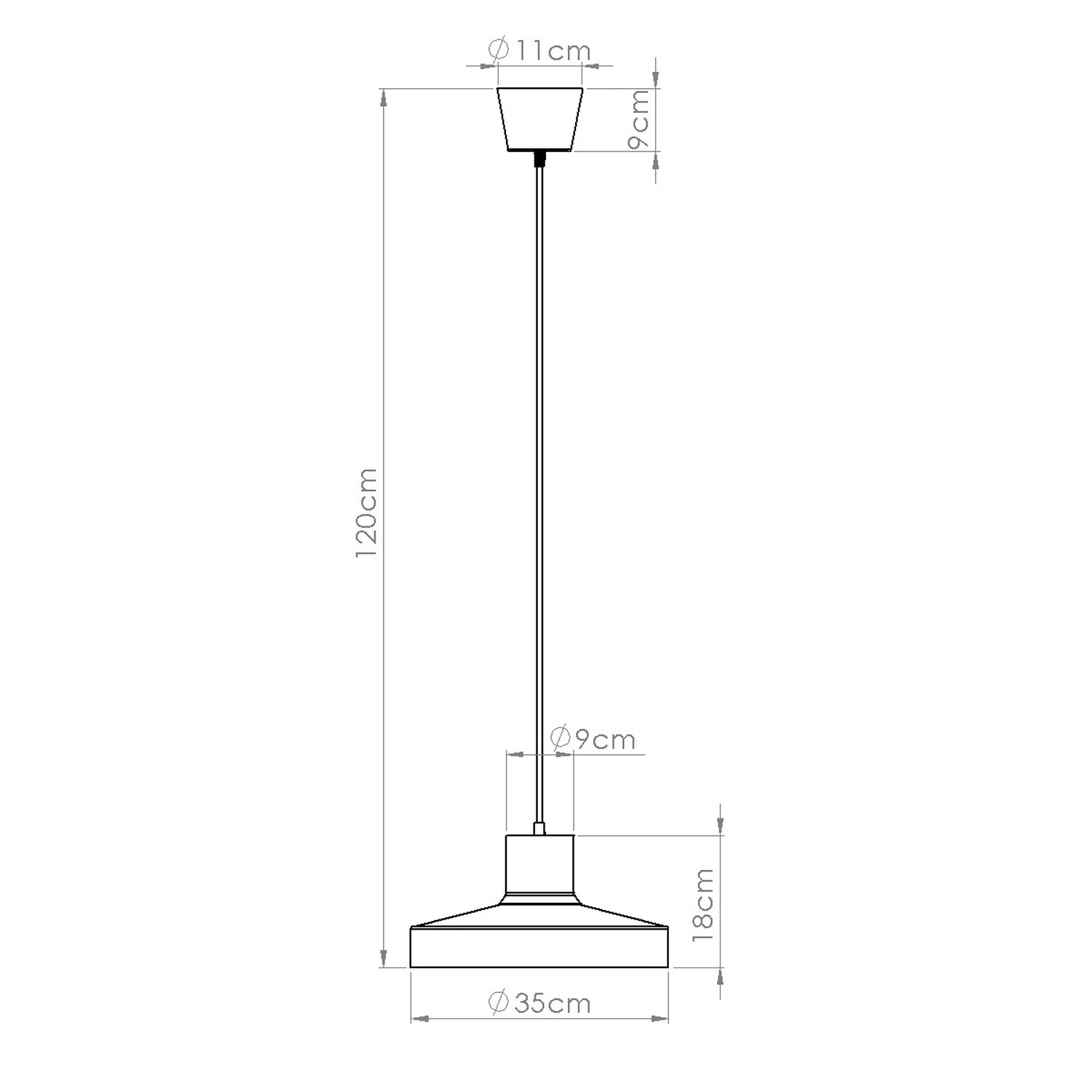 Lampa wisząca BILO błękitna - obrazek 14