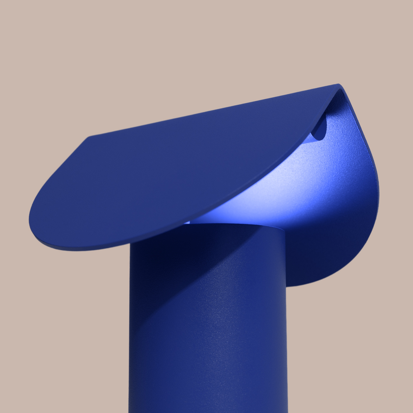 Lampa biurkowa BISCUIT ultramaryna LED 3000K - obrazek 7