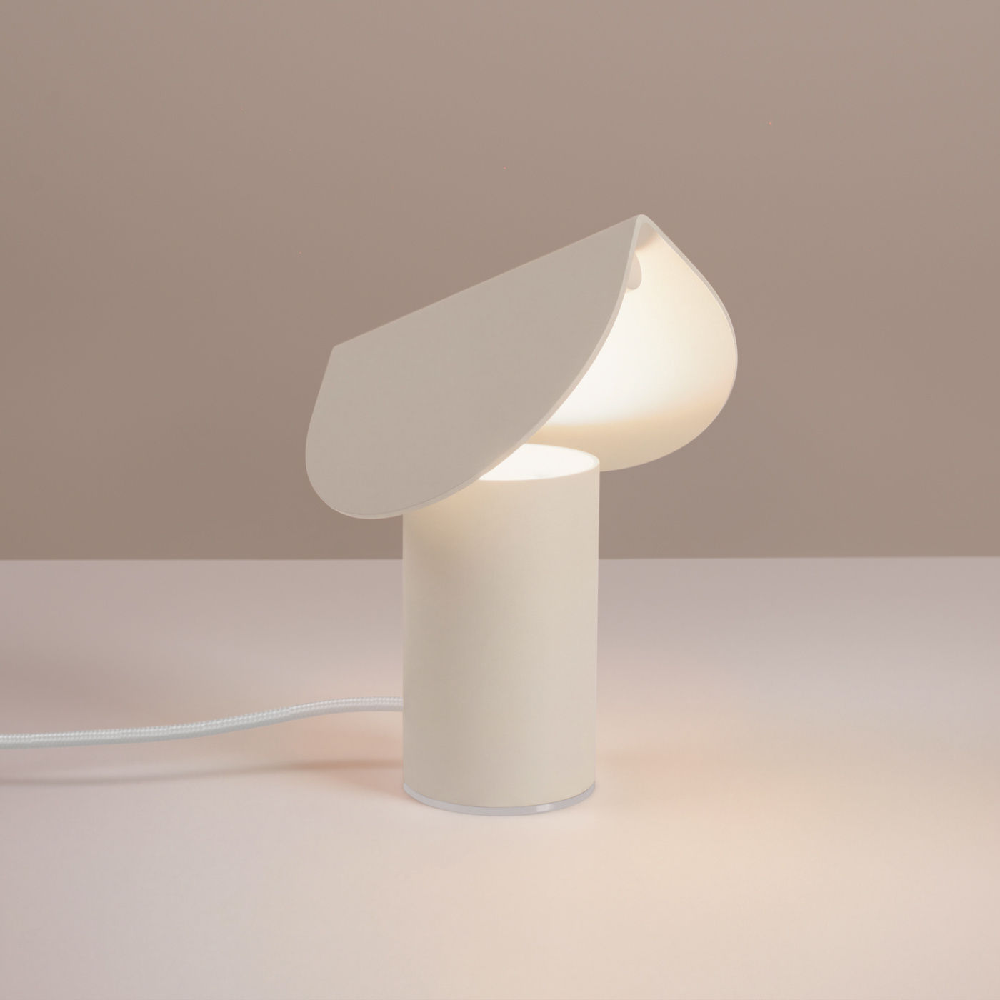 Lampa biurkowa BISCUIT beżowa LED 3000K - obrazek 4