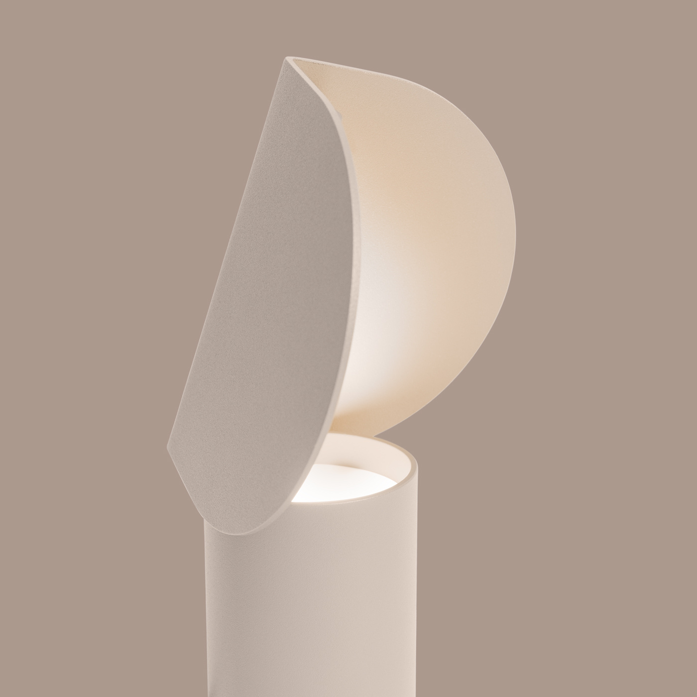 Lampa biurkowa BISCUIT beżowa LED 3000K - obrazek 6