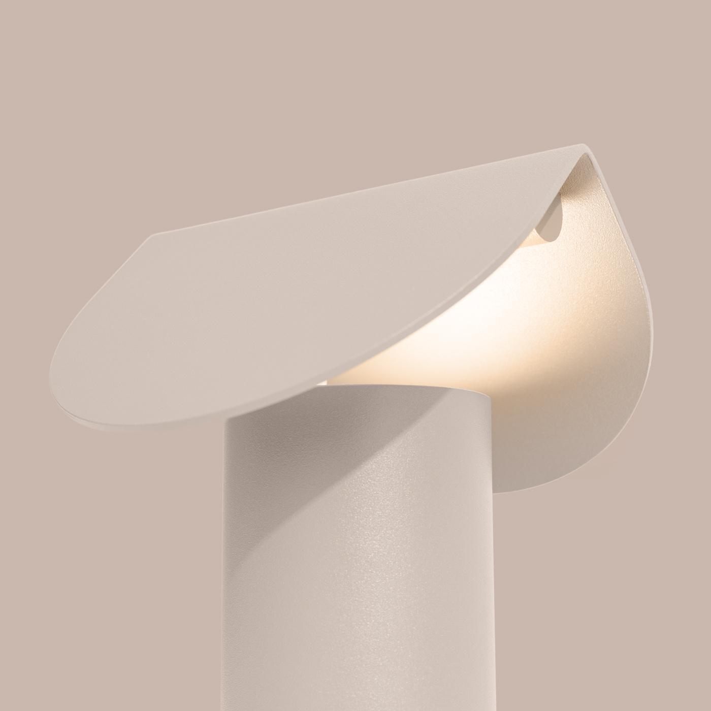 Lampa biurkowa BISCUIT beżowa LED 3000K - obrazek 7