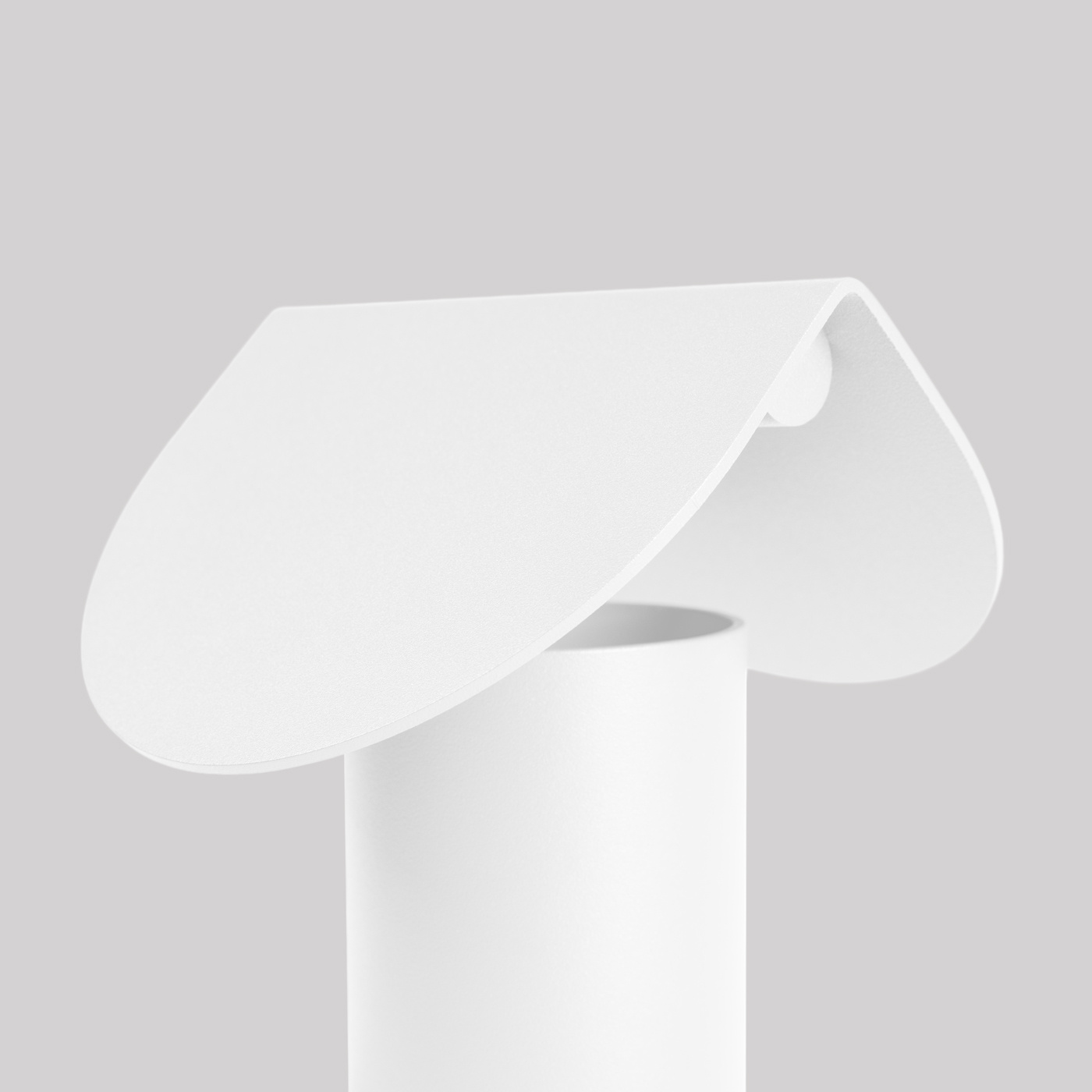 Lampa biurkowa BISCUIT biała LED 3000K - obrazek 5