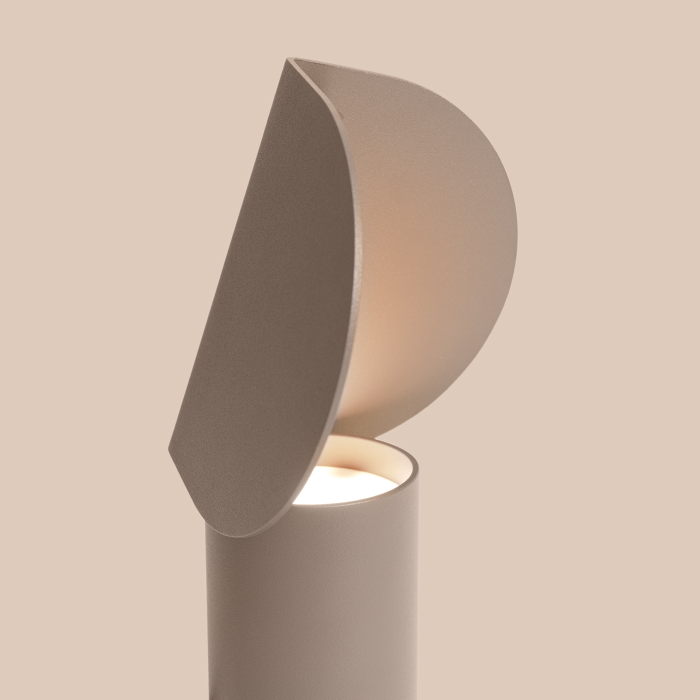 Lampa biurkowa BISCUIT taupe LED 3000K - obrazek 6