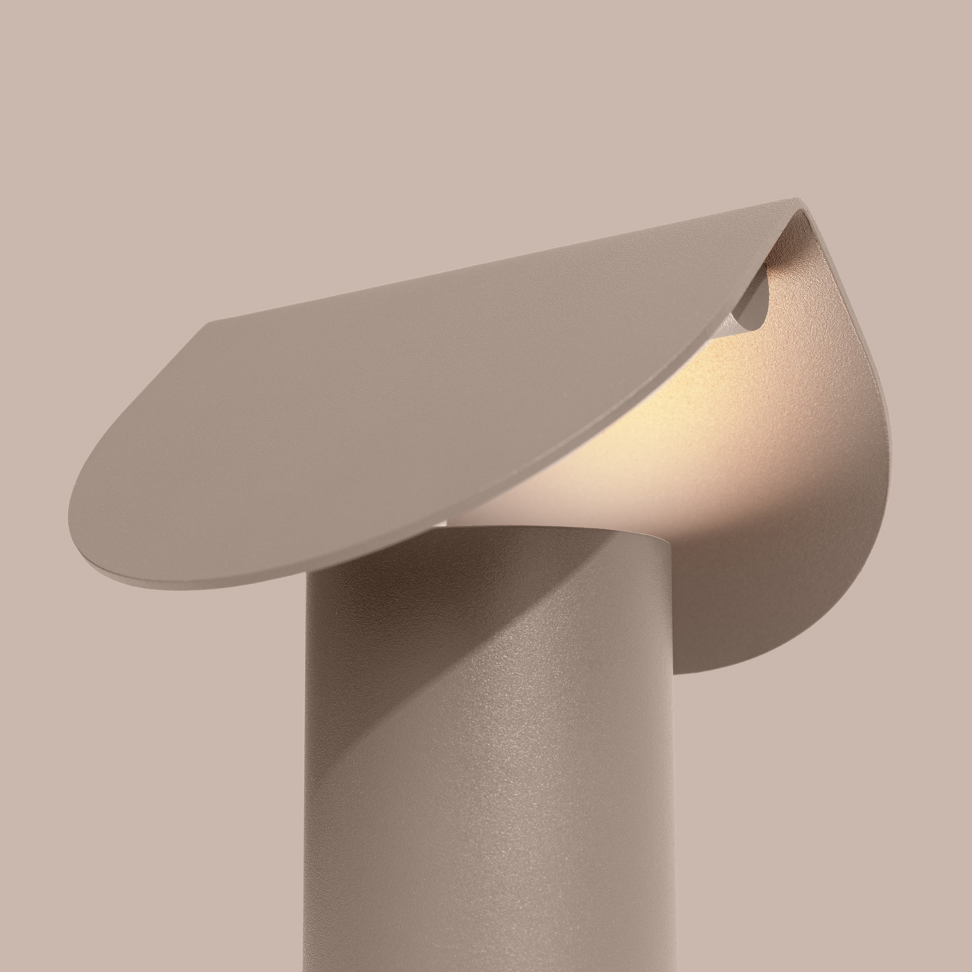 Lampa biurkowa BISCUIT taupe LED 3000K - obrazek 7
