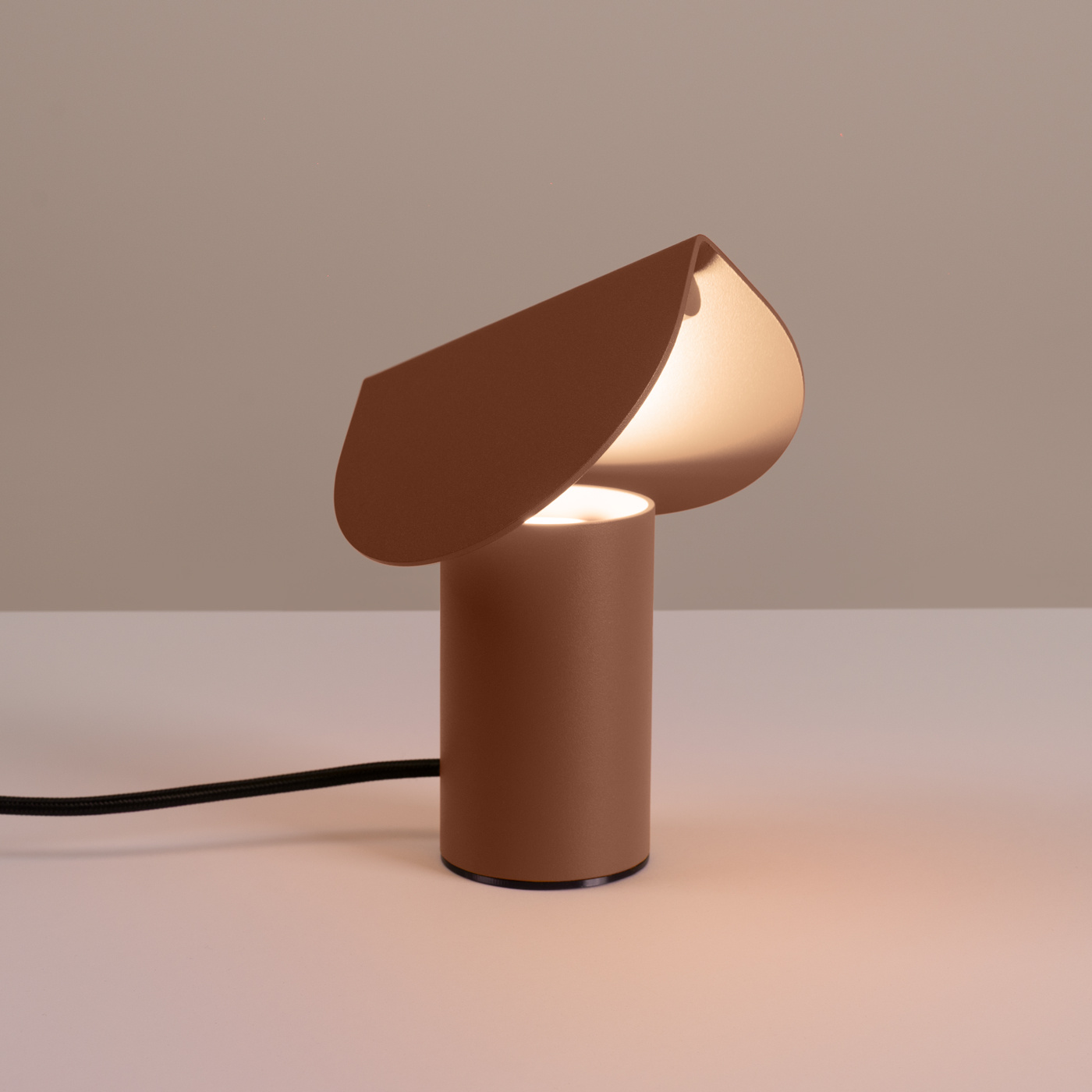 Lampa biurkowa BISCUIT mocca LED 3000K - obrazek 4