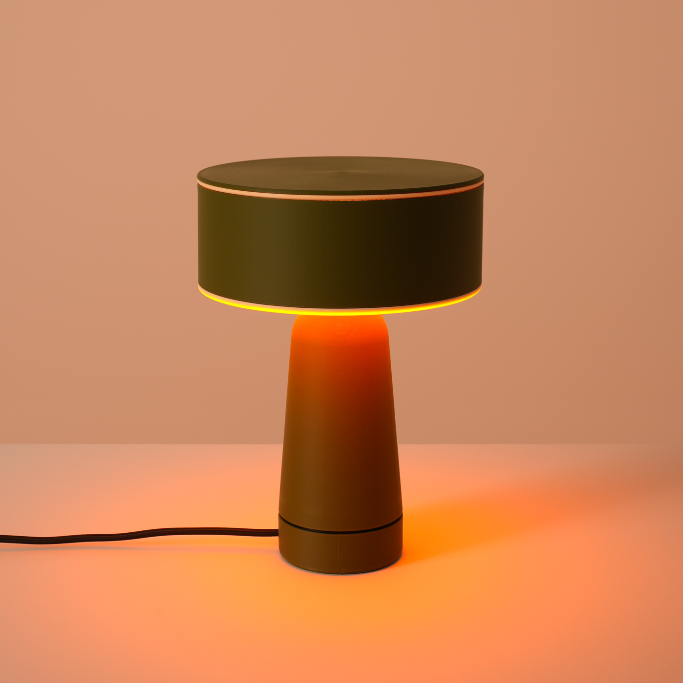 Lampa biurkowa AXO zielona oliwka - obrazek 4