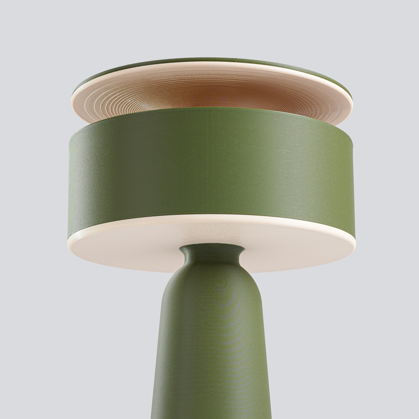 Lampa biurkowa AXO zielona oliwka - obrazek 6