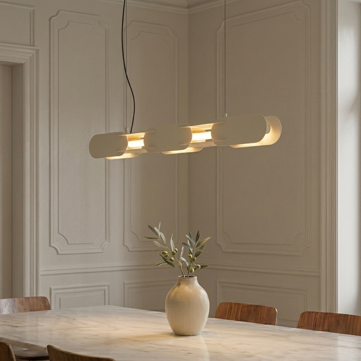 Lampa wisząca CHAIN 91 beżowa LED 4000K - obrazek 10