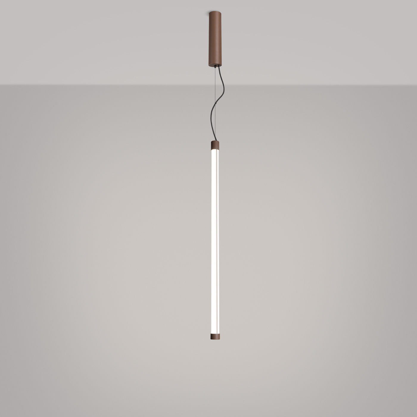 Lampa wisząca TRANG 75 brązowa LED 4000K - obrazek 4