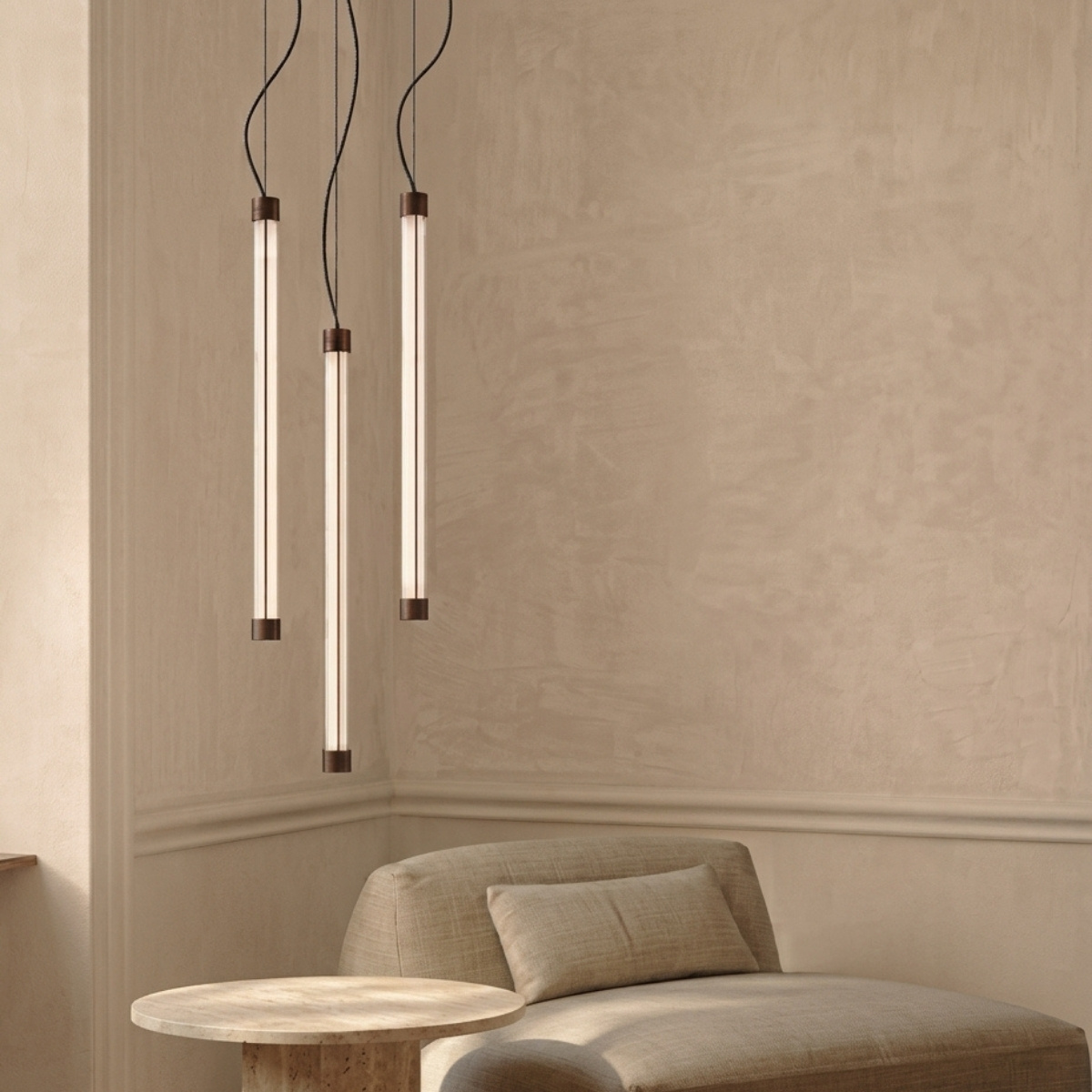 Lampa wisząca TRANG 75 brązowa LED 4000K - obrazek 11