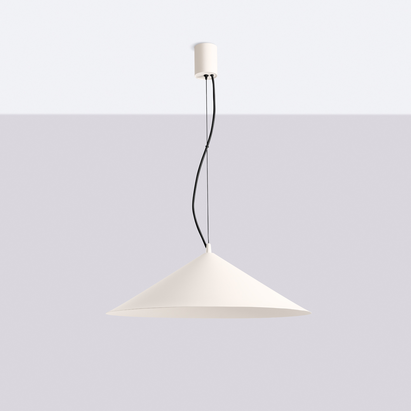 Lampa wisząca FINT beżowa LED 3000K - obrazek 3