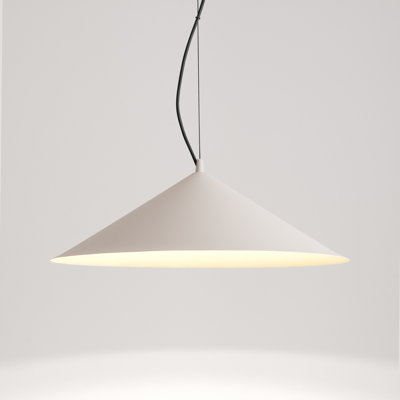 Lampa wisząca FINT beżowa LED 4000K - obrazek 5