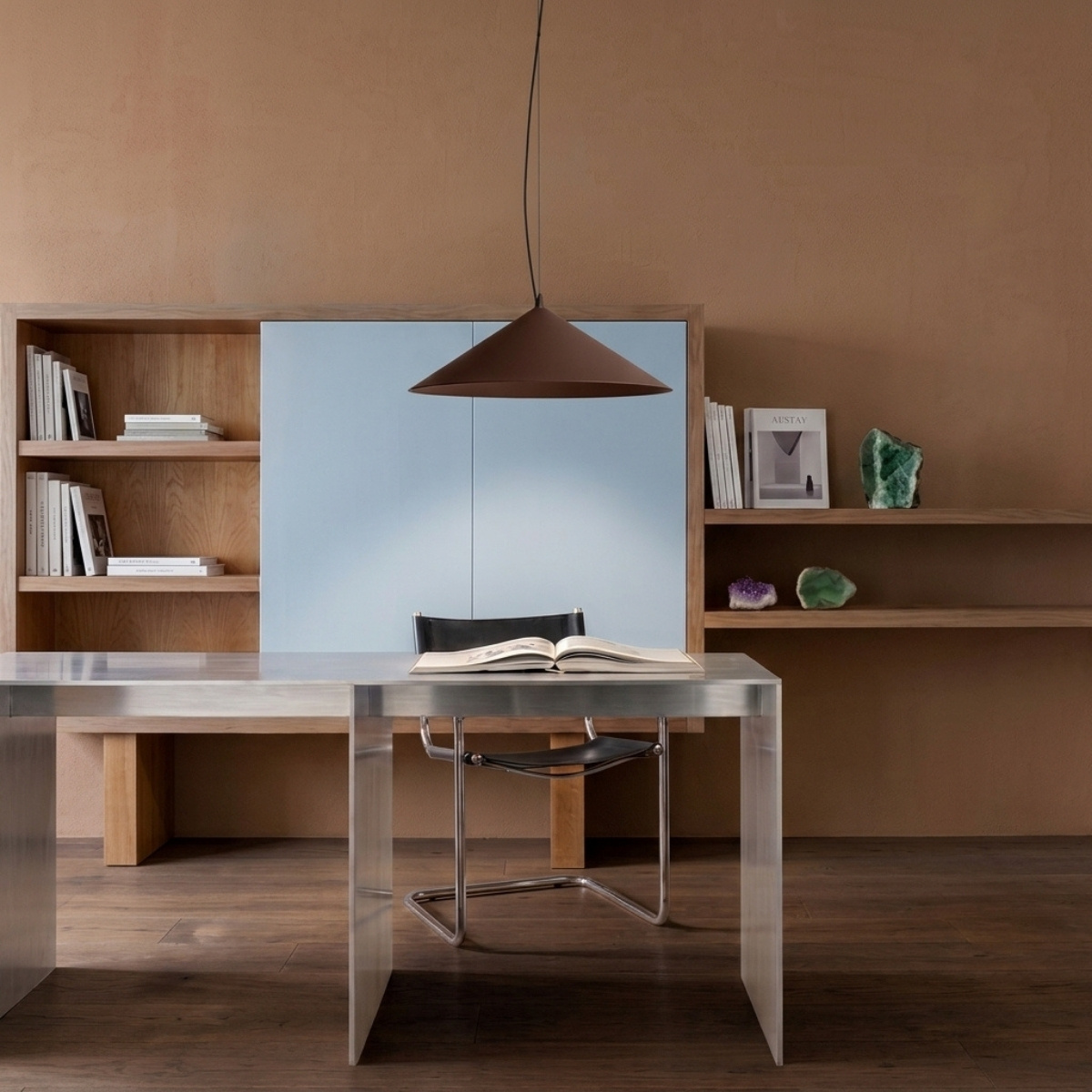 Lampa wisząca FINT beżowa LED 4000K - obrazek 16