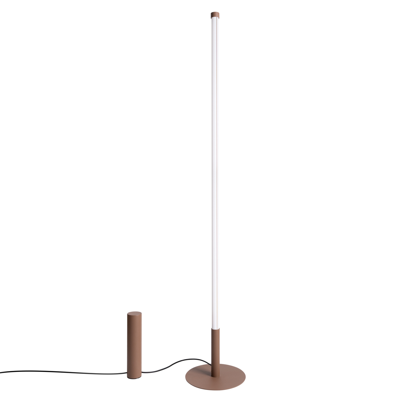 Lampa podłogowa TRANG brązowa 3000K