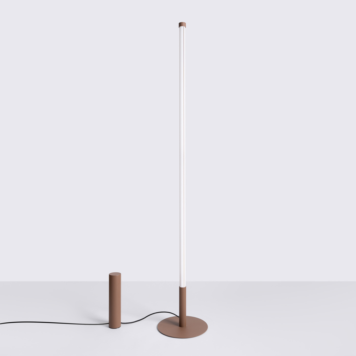 Lampa podłogowa TRANG brązowa 3000K - obrazek 3
