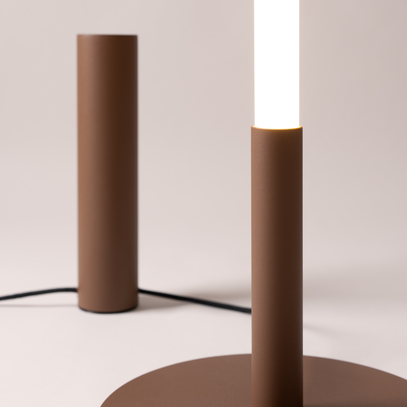 Lampa podłogowa TRANG brązowa 3000K - obrazek 6
